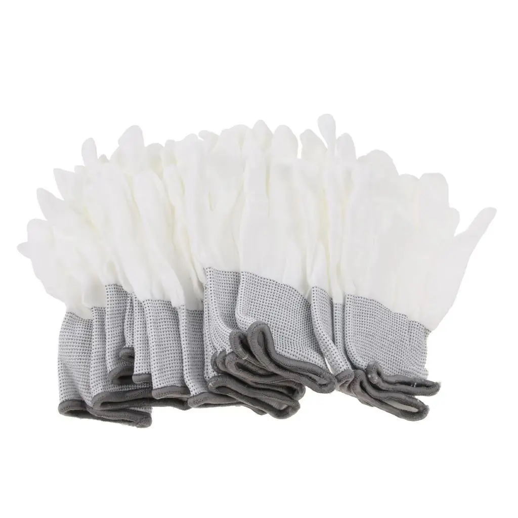 

10 Pairs Anti Static ESD Safe Universal Gloves Electronic Working Gloves L