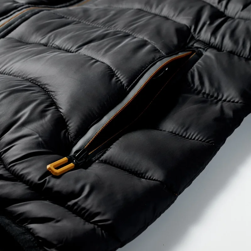 Men's Cotton Jacket Down Cotton Jacket Fashion Trend Hooded Cotton Jacket for Men In Europe and America