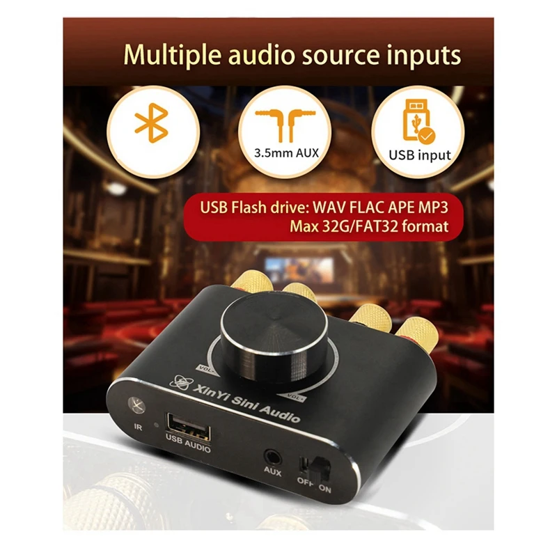 X15H 15WX2 стерео цифровой мощный аудио усилитель Amplificador театральный пульт