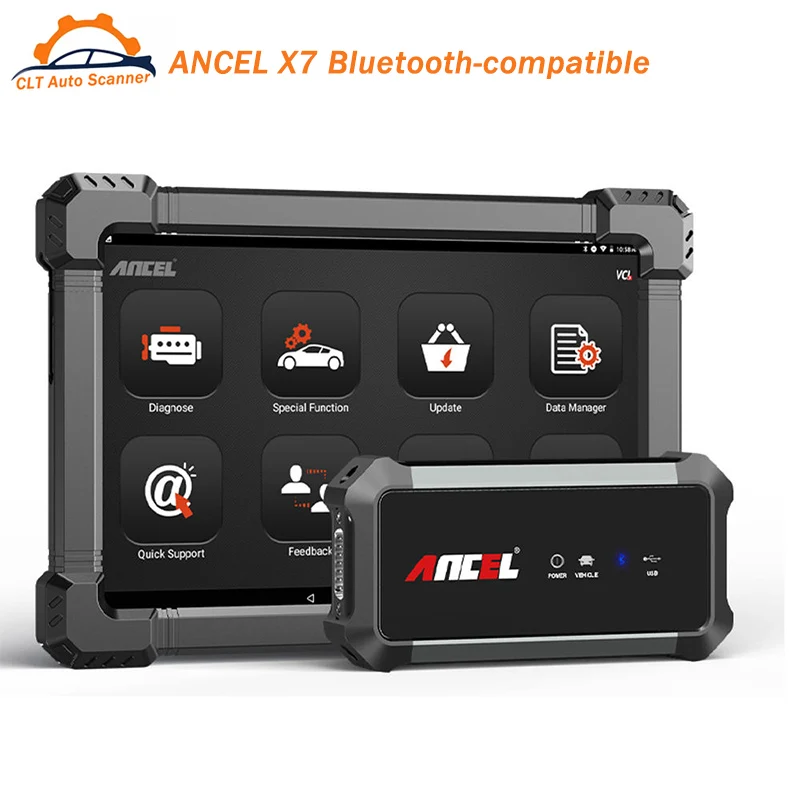 

ANCEL X7 Bluetooth-compatible OBD2 Scanner for Car Full System OBD2 Diagnostic Tools Professional TPMS ABS DPF EPB Oil PK X7 HD