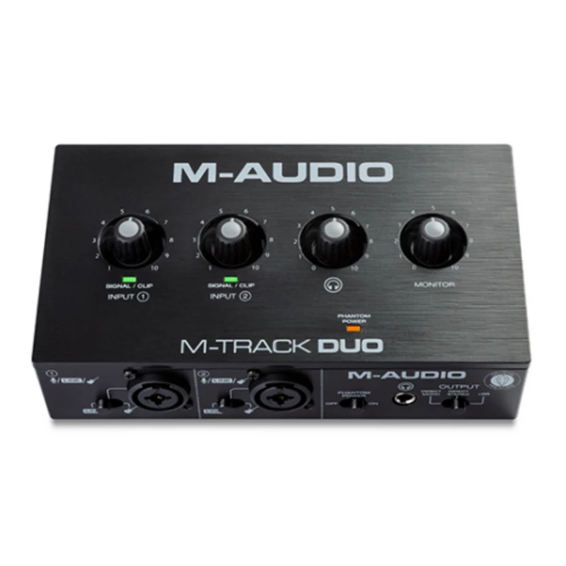 Портативный интерфейс записи M-AUDIO M-Track DUO 2 входа/2 выхода