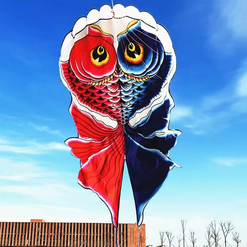 Бесплатная доставка рыбный воздушный змей летающий мягкий для взрослых надувные