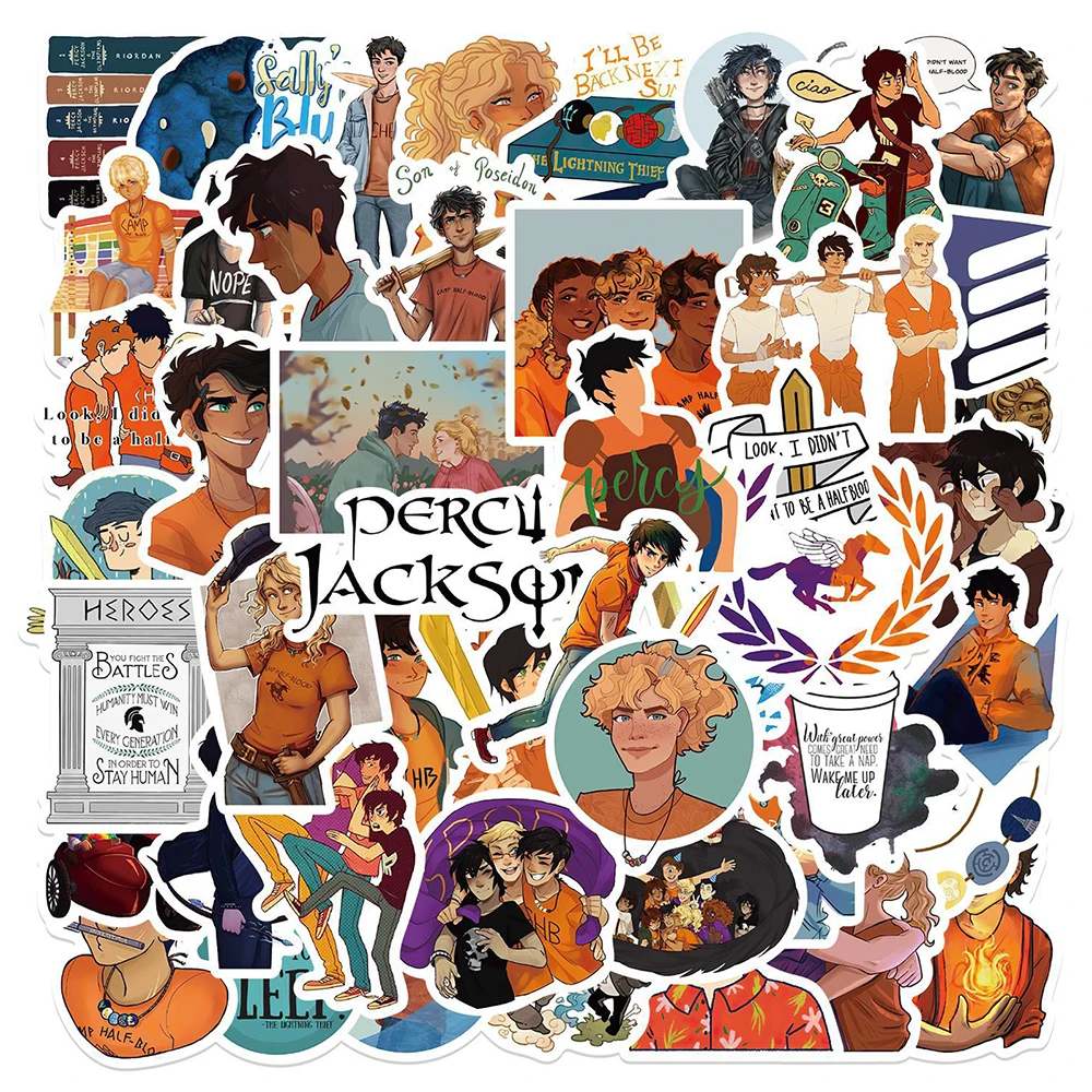 

10/30/50PCS Percy Jackson Movie Cartoon Graffiti Stickers Decals Kids Toy DIY Diary Suitcase Scrapbook Phone Laptop Bike Sticker