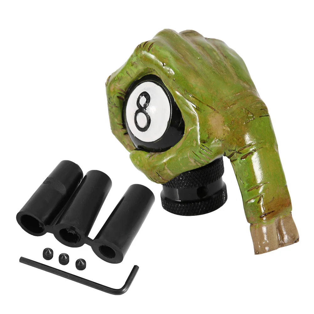 

Skeleton Hand Skull 8 Ball Car Manual Gear Shift Knob Lever Shifter Universal Gear Shift Knob Lever Gear