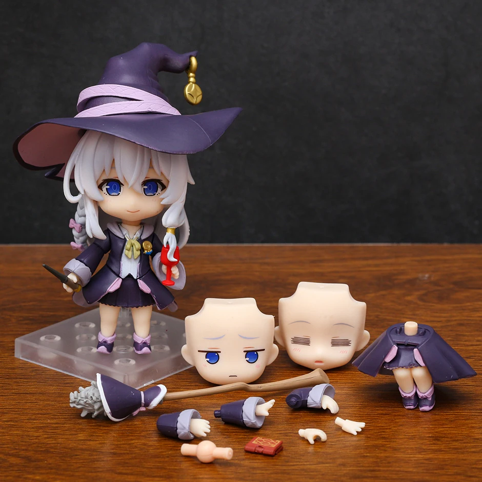 

Wandering Witch The Journey of Elaina 1878 Action Figure Cute Model Desktop Ornaments Doll Gift