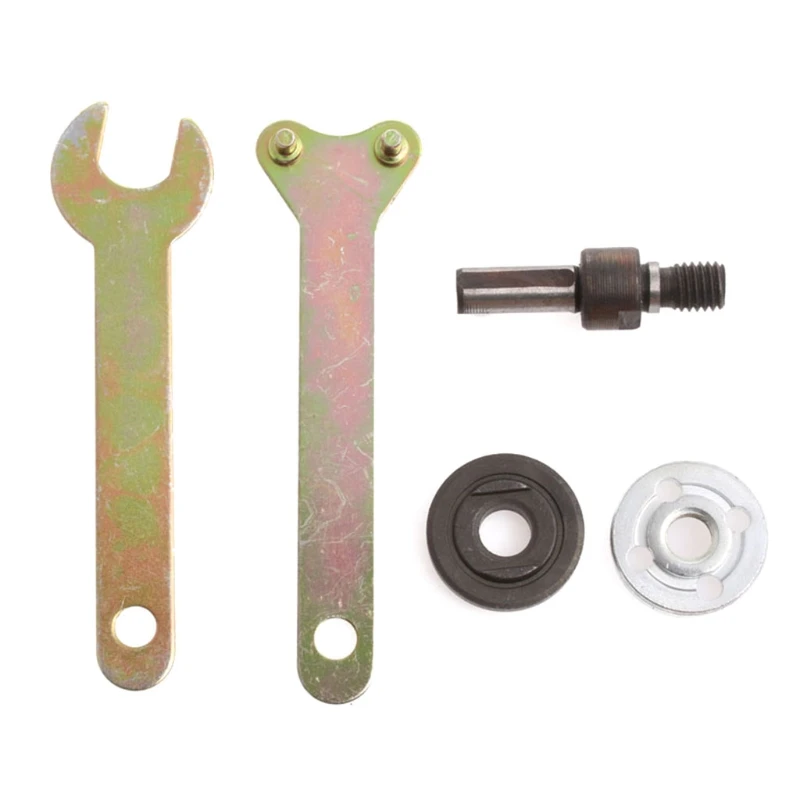 

Mandrel Drill Adaptor for Angle Grinder Disc Holder Pressing Plate Spanner