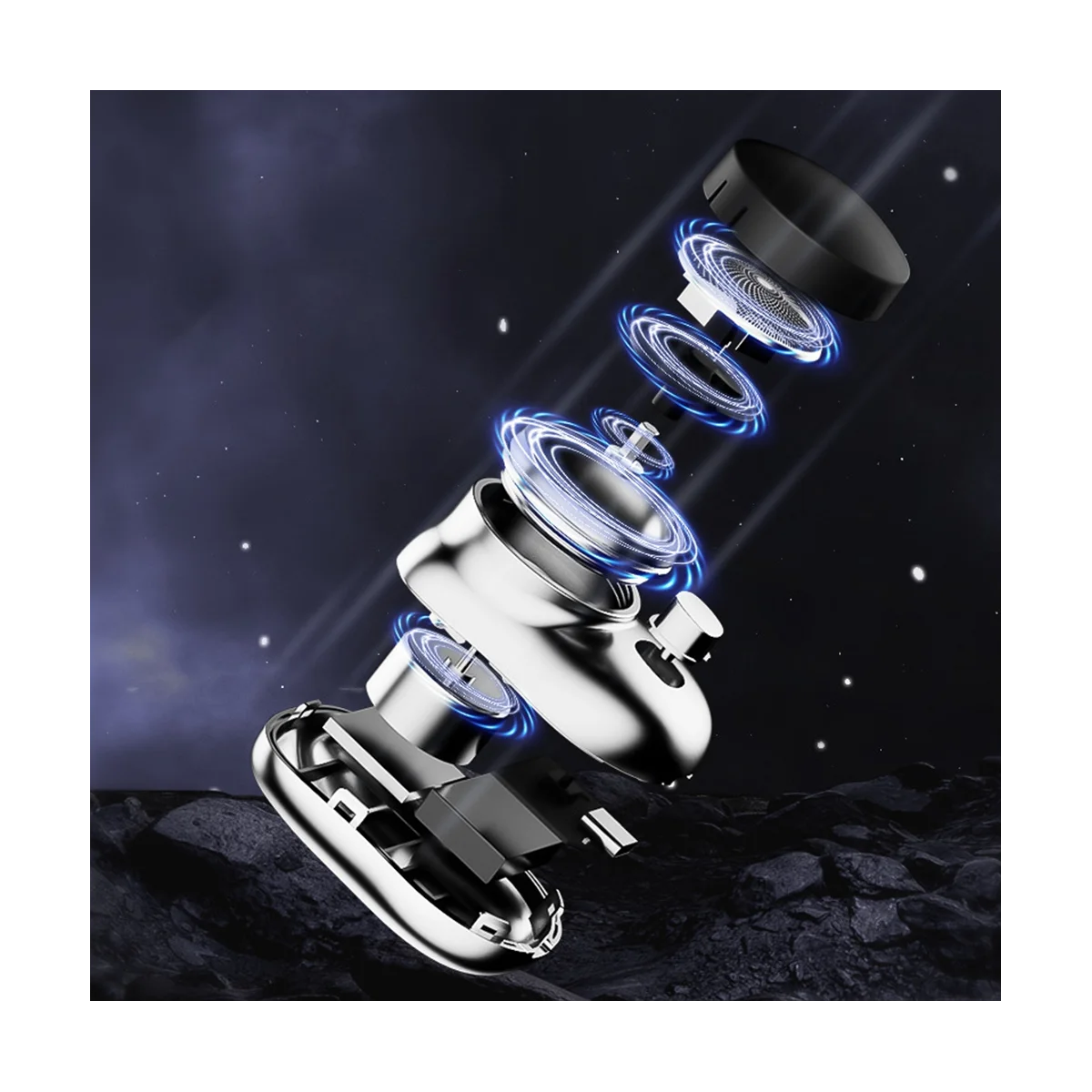 

Мужской Электрический моющийся триммер для бороды с зарядкой от USB