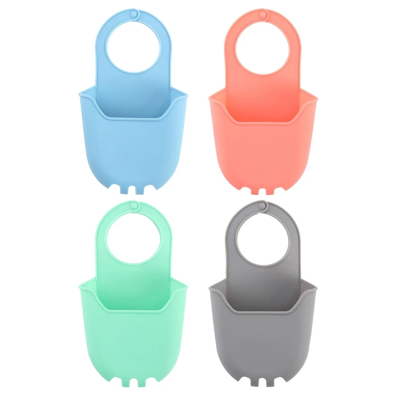 

Soap Drain Basket with Buckle Soap Sponge Bag Storage Draining Rack for Home Kitchen Sink Shelf Organizer Drop Shipping