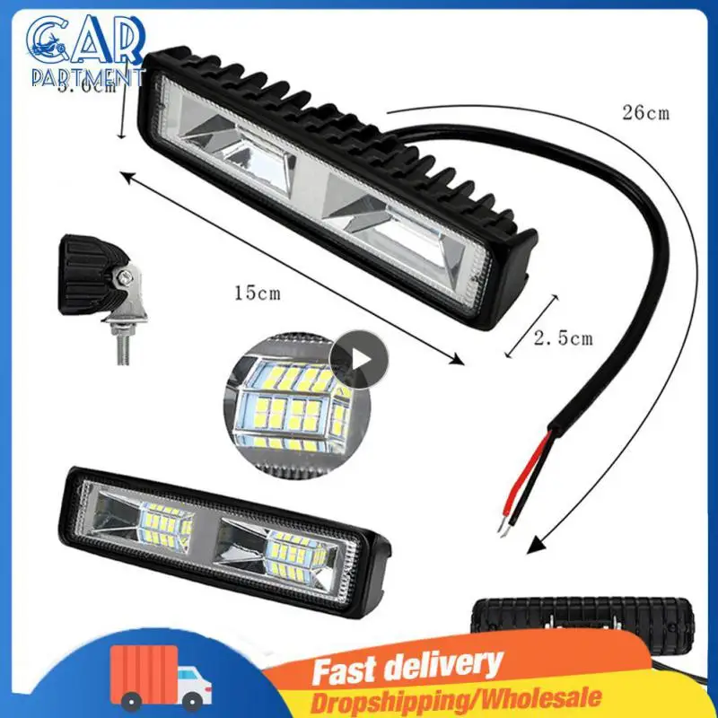 1 ~ 8 шт., светодиодные лампы для противотуманных фар, 48 Вт