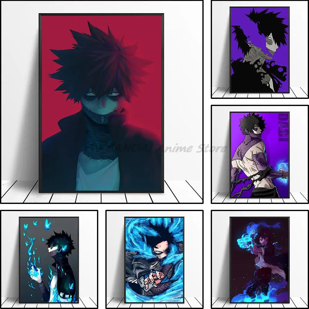 

Cool demon slayer anime figure Canvas paintings Prints bandai aesthetic Wall poster Pictures room decor Cuadros Decorativos