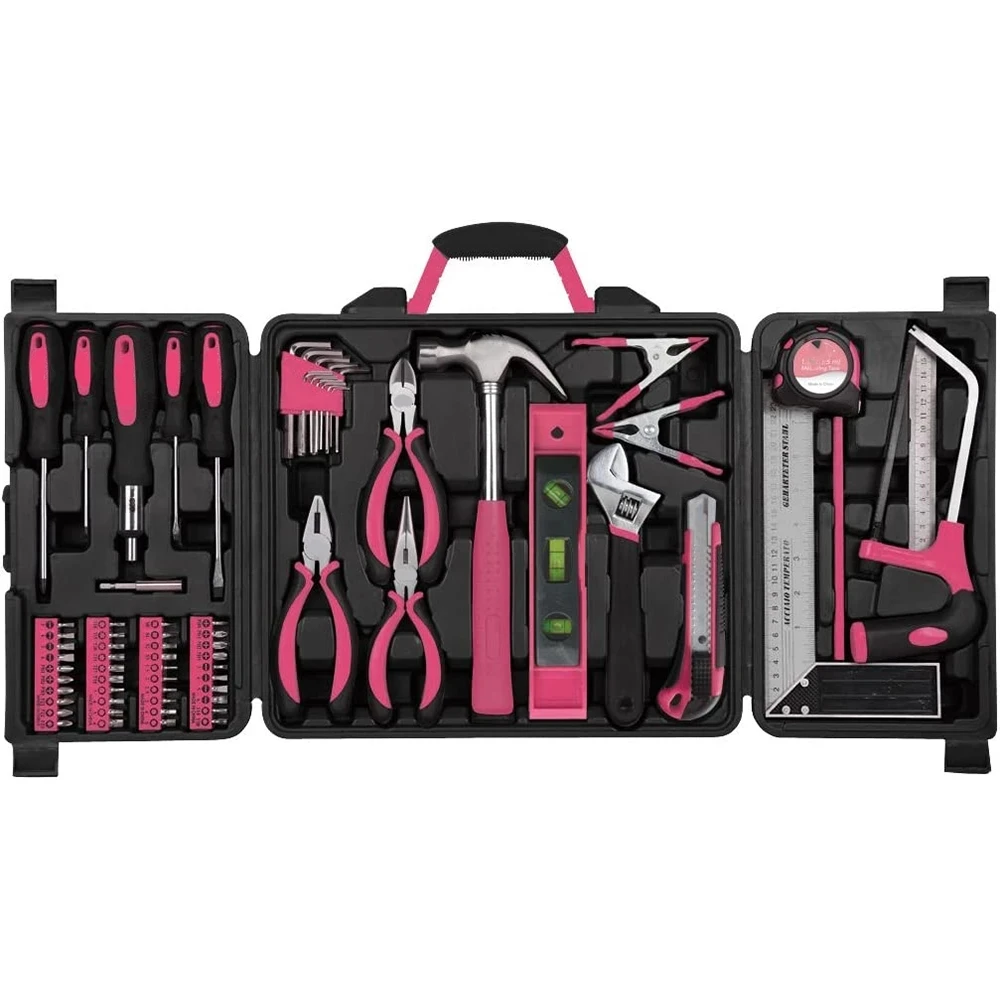 

New low price TOOLS 71 Piece Complete Household Tool Set Clamp Hacksaw Carpenter Square Screwdriver Plier Sets Wall Plate