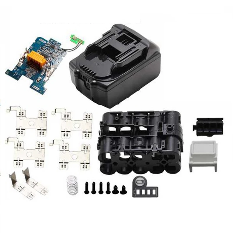 Чехол для защиты от зарядки печатная плата батареи Makita 18 В BL1840 BL1850 BL1830 BL1860B LXT 400 4AH