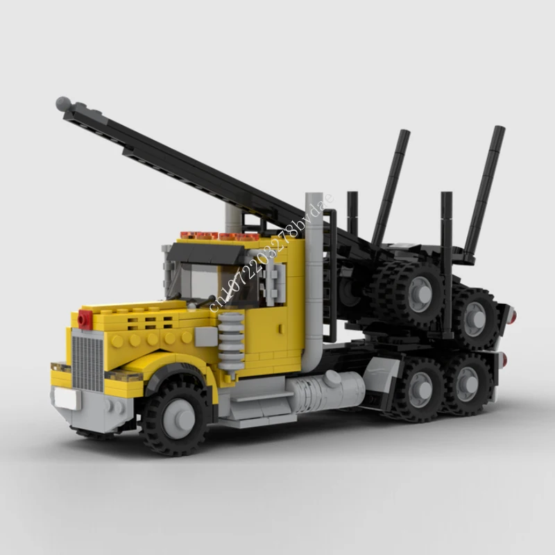 

1027 шт., Детский конструктор «бревна»