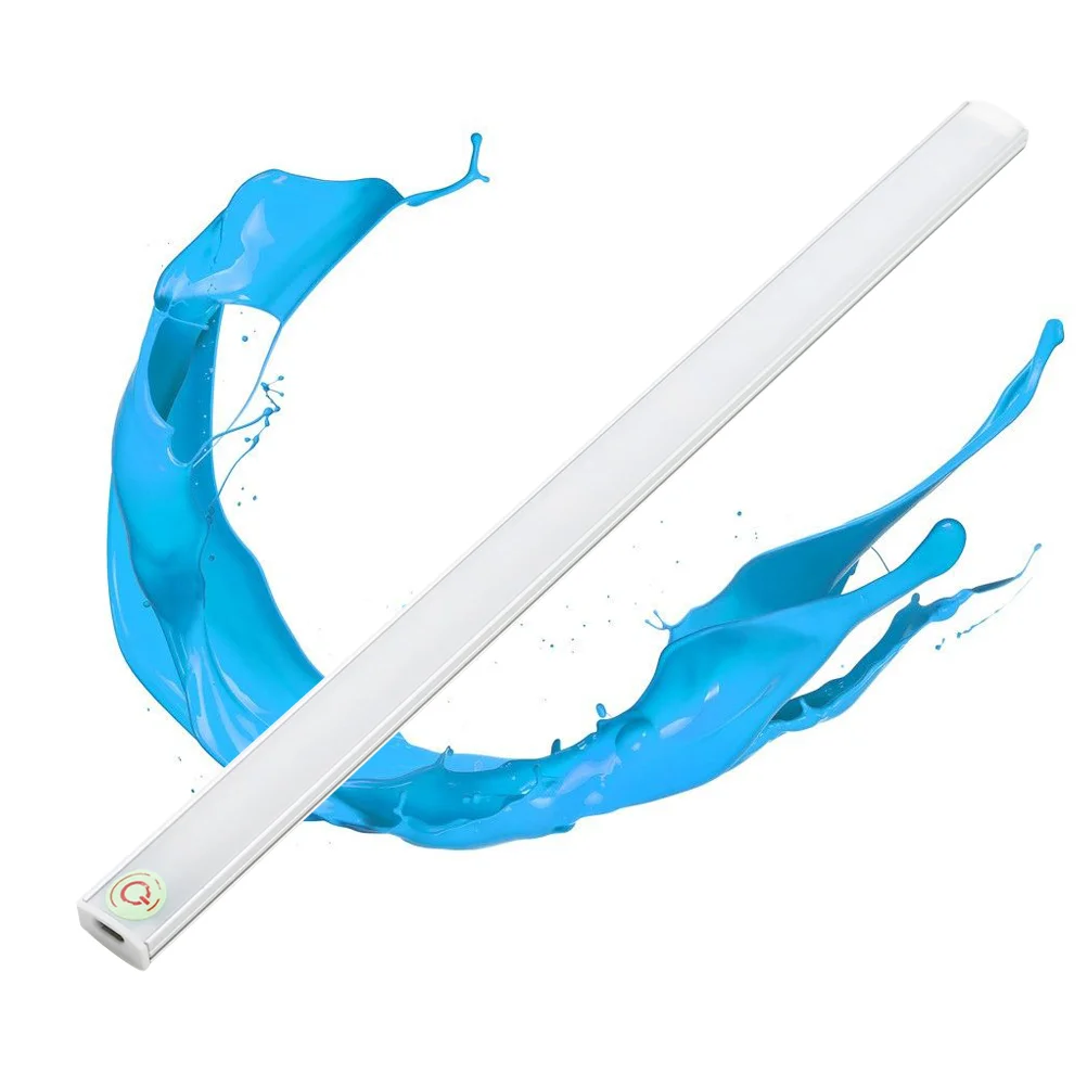 

Touch Sensor Light Ultrathin Closet Cabinet Lamp Night Light Reading Work Desk Kitchen lamp Light(White)