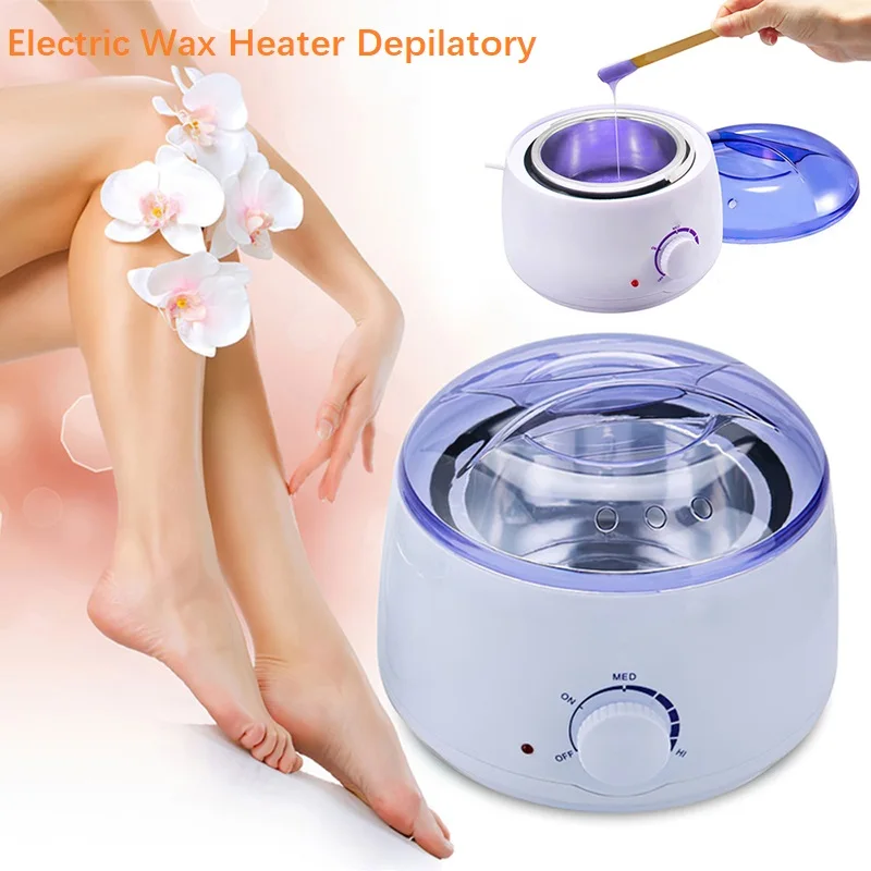 

Electric Wax Heater Depilatory Epilator Hair Removal Machine Wax-melt Waxing Kit Paraffin Heater Wax Beans Bead Heating
