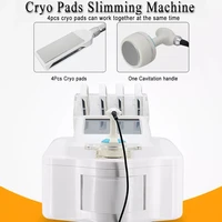 portable fat reduce freezing body slimming beauty machine with fat freezing pads 40k cavitation fat freezing machine