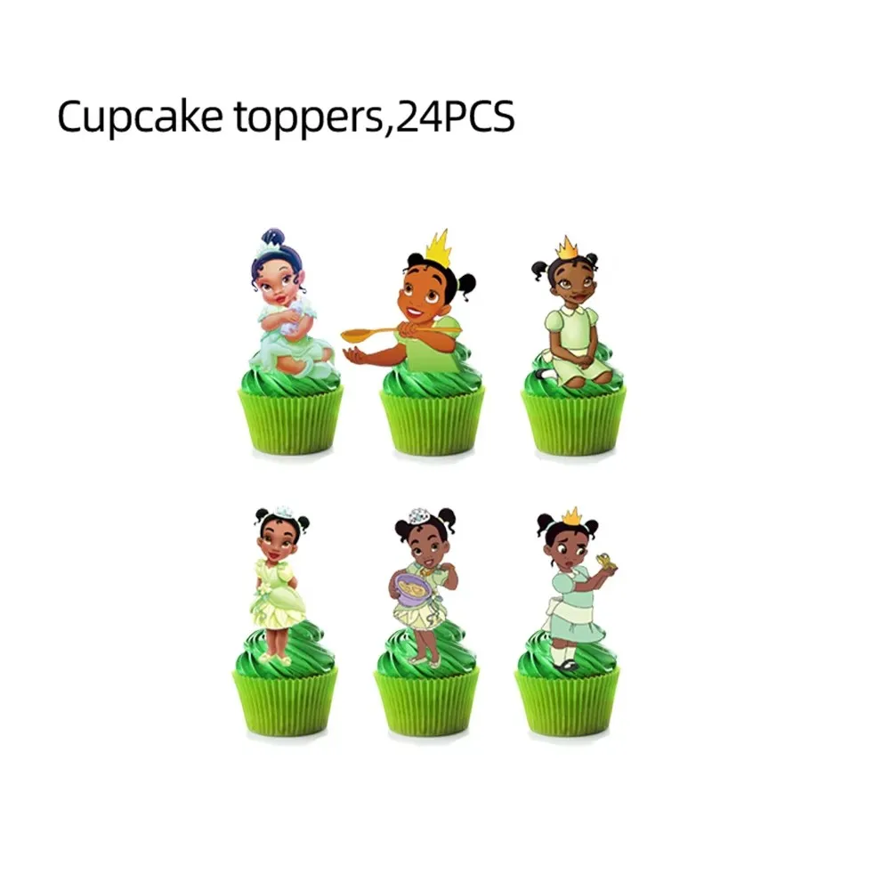 

Одноразовый набор посуды Disney Tiana