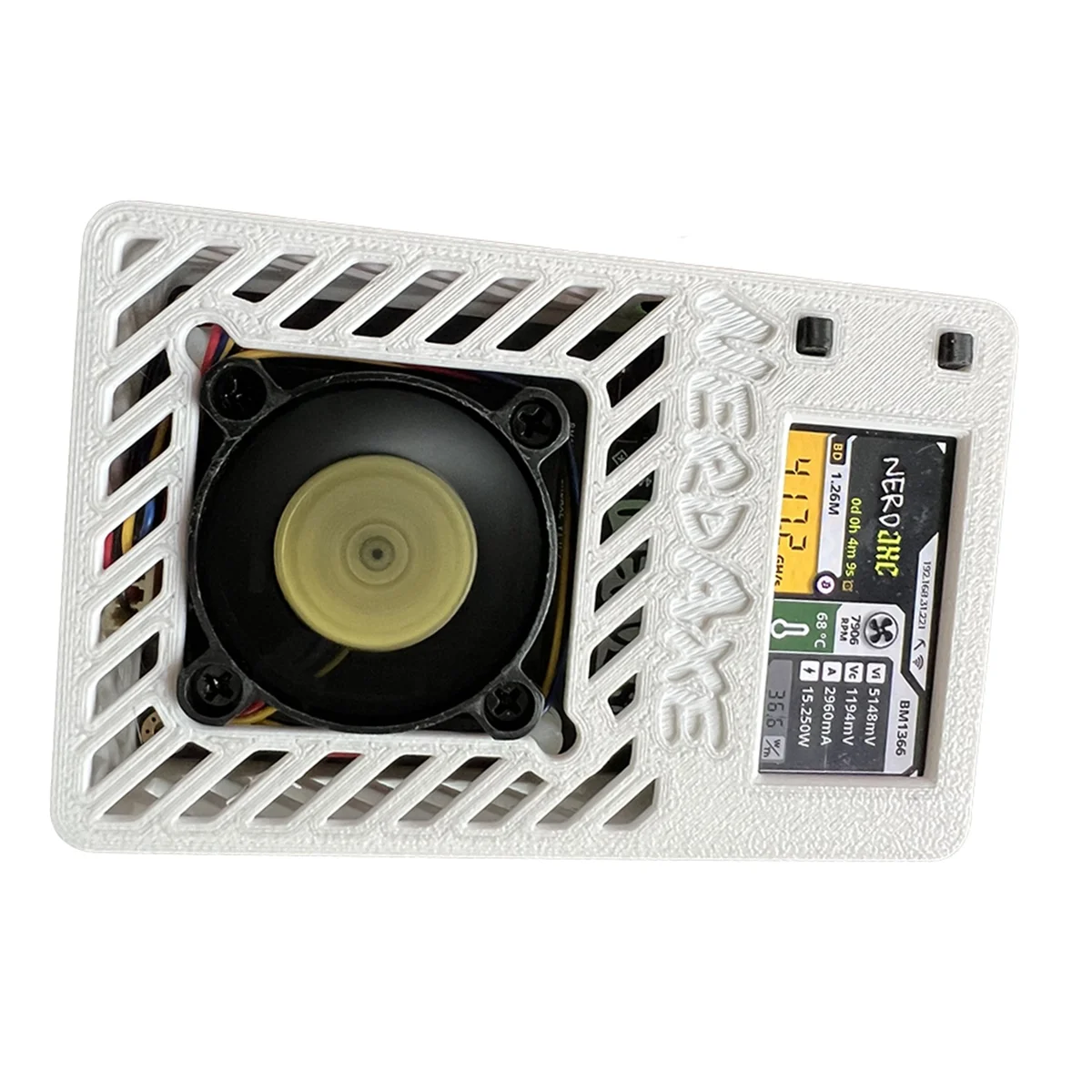 NerdAxe Miner Nerdminer 500Gh/S S19XP BM1366 ASIC Bitcoin Mini Лотерейный майнер EU PLUG