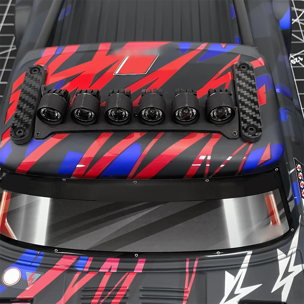 MIBIDAO 2 шт. Рейка на крышу/багажник багажник крышу RC поперечины для зарабатывания 6S