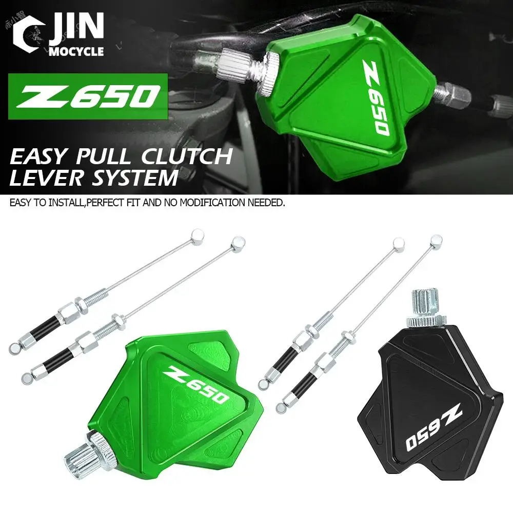 

Stunt Clutch Pull Cable Lever Easy System For Kawasaki Z650 Z750 Z900 Z800 Z1000 ZX6R ZX10R KX125 KX250 KX250F KX450F KLX150S