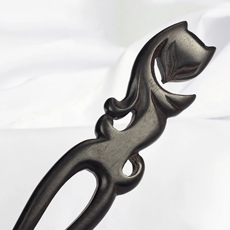 

Chinese Ancient Style Hairpin Wooden Headdress Women Bridal Hair Accessories