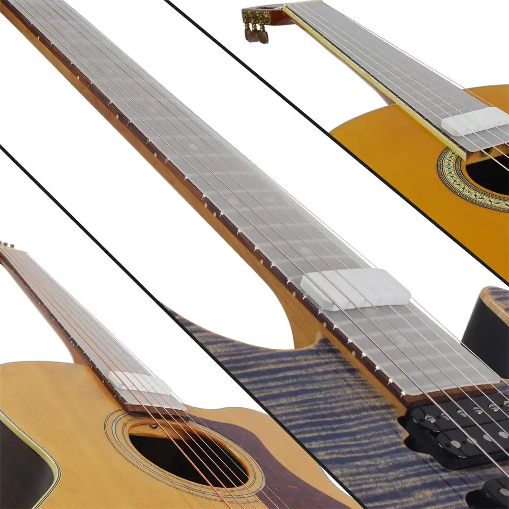 

Guitar Fingerboard Dust Guard Translucent Guard For Acoustic Guitar Classic Guitar Electric Guitar Durable Guitar Fingerboard