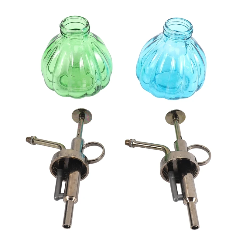 

Plant Mister, 2 Pack Vintage Style Decorative Water Spray Bottle With Top Pump For Plants Indoor Potted Plants Terrariums Flower