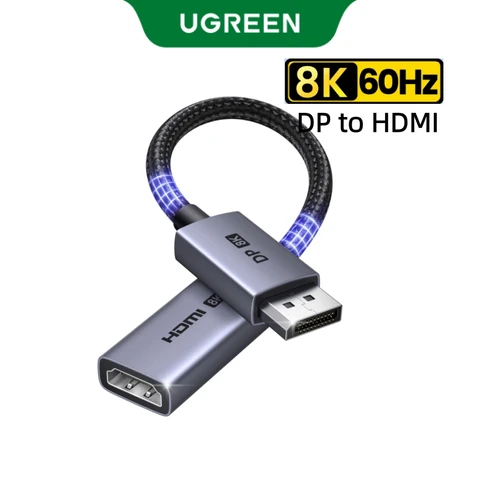 UGREEN DisplayPort 1.4 к HDMI адаптер 8K