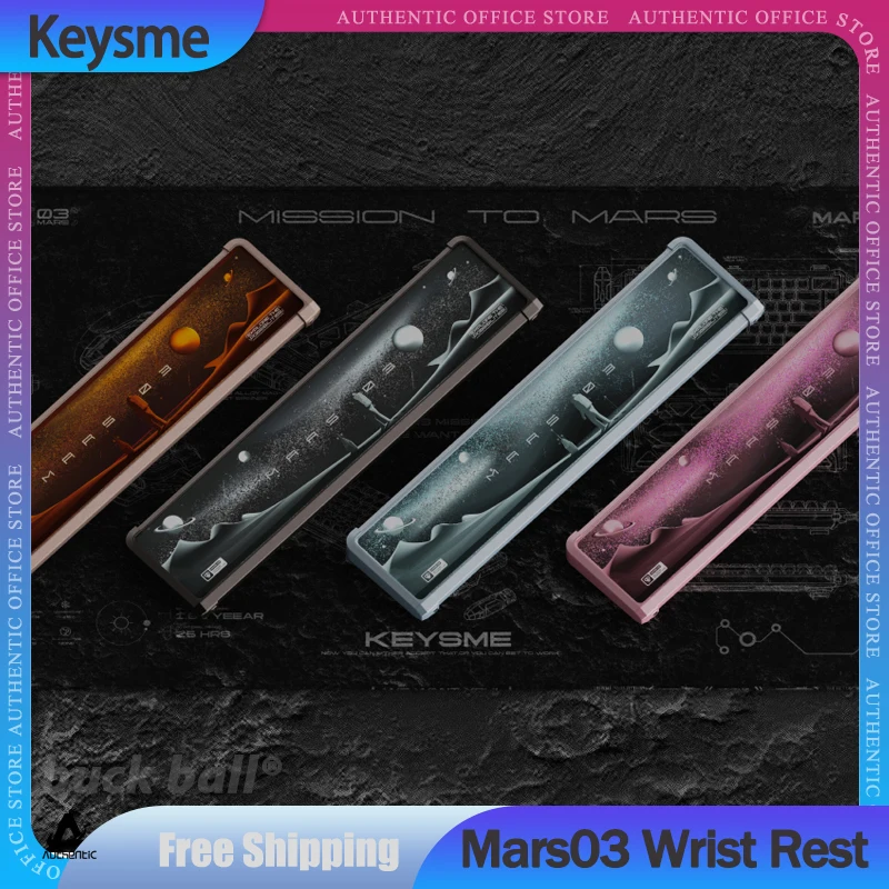 Подставка под запястье Keysme Mars 03 игровой коврик для мыши из сплава аксессуары