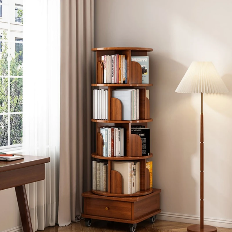 Промышленные круглые книжные шкафы угловые вращающиеся мобильные боковые