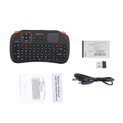 Мини 2,4G беспроводной мультимедийный Эргономичный игровой ПК Smart TV Air Mouse Клавиатура Пульт дистанционного управления игровая консоль
