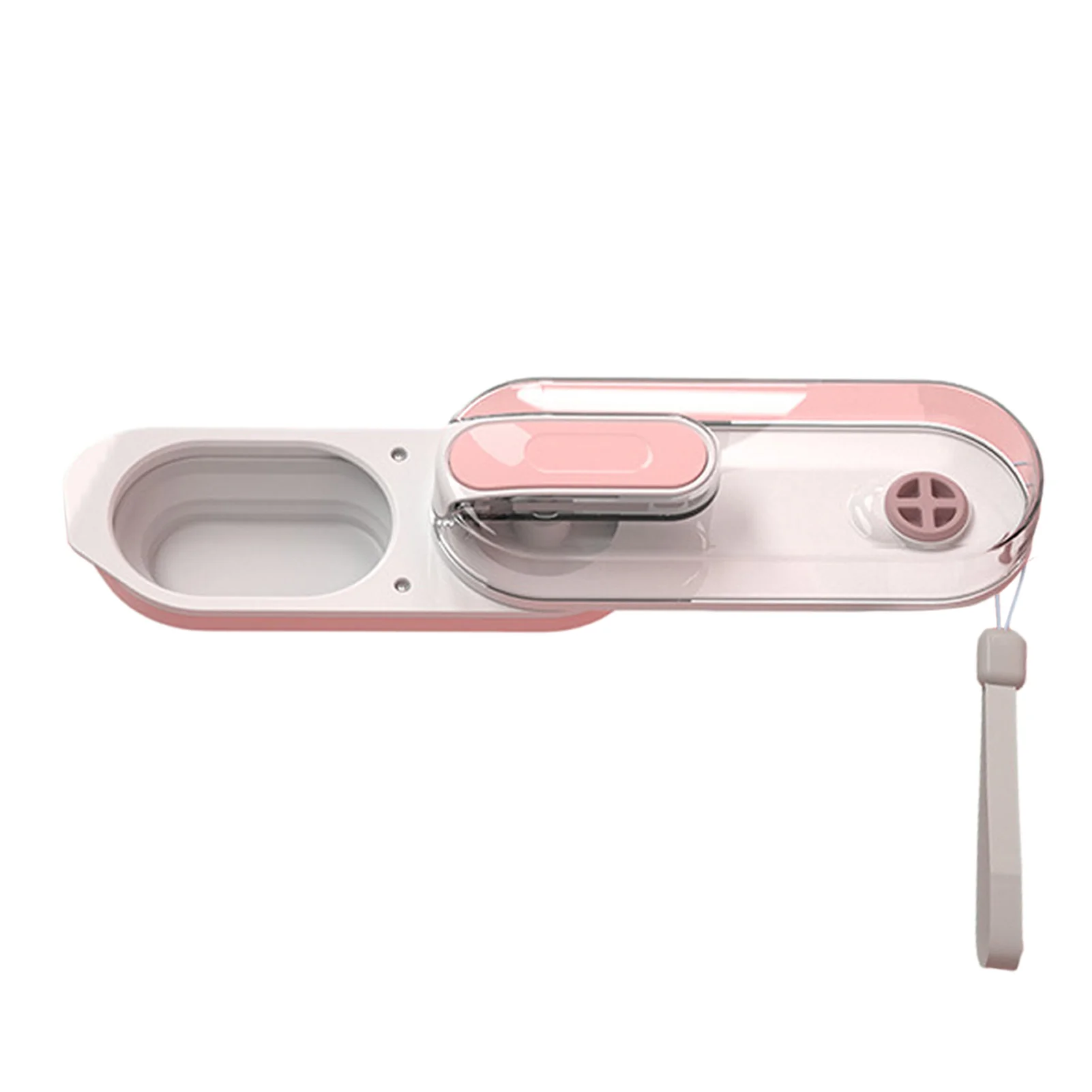 

Dog Water Bottle Collapsible Pet Water Bottles With Lanyard Collapsible Dog Water Bottles For Dog Cat Rabbit Puppy Blue/Pink