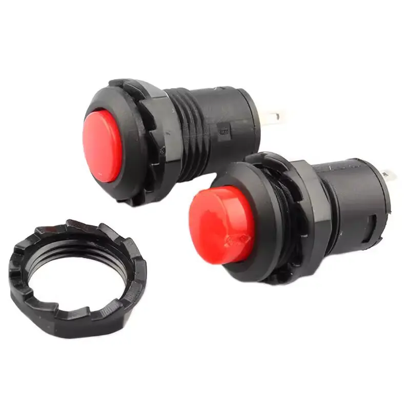 6 шт. самоблокирующиеся/мгновенные кнопочные переключатели DS427 DS428 12 мм кнопочный