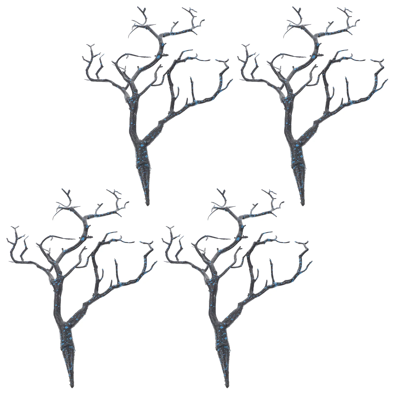 

4pcs Handmade Simulation Tree Branch Decoration Antler Shaped Twig for Flower Arrangement