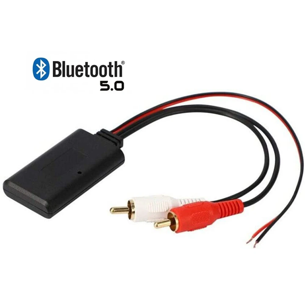 

Универсальный автомобильный беспроводной bluetooth-адаптер RCA для подключения стерео 2RCA AUX в музыку для Kenwood для Clarion
