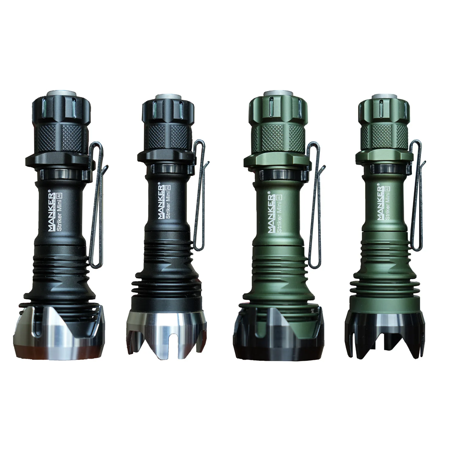 Карманный мини-фонарик Mankerlight Striker с большим радиусом действия для повседневного использования, 635 люмен, 430 метров и самый маленький тактический фонарик