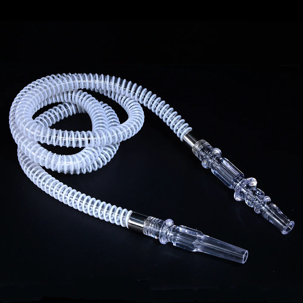 

Transparent 1.5M Hookah Hose Acrylic Stem Shisha Pipe Tube Sheesha Cachimbas Sisha Tuyau Chicha Narguile Smoking Accessories