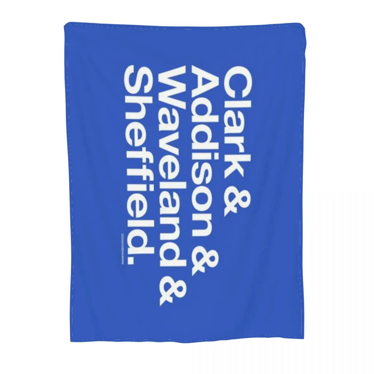 Clark Addison Waveland Sheffield Chicago ультрамягкое одеяло из микрофлиса