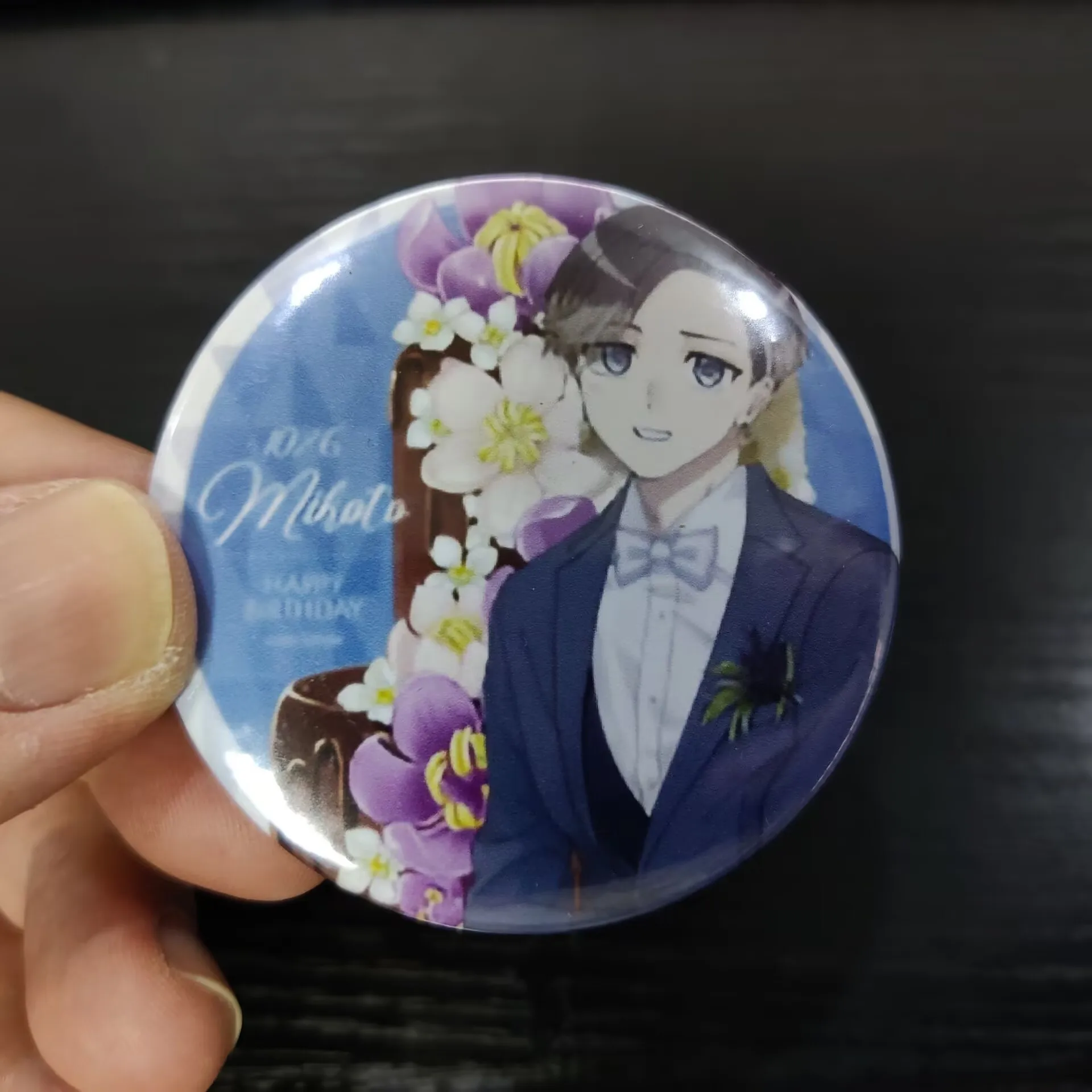 Металлический значок FUTA HARUKA MIKOTO