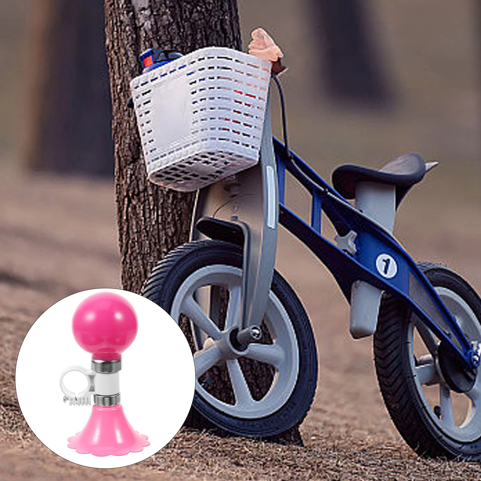 

Bike Bugle Horn Manual Air Horn Decorative Small Squeeze Horn Colored Bike Handle Horn