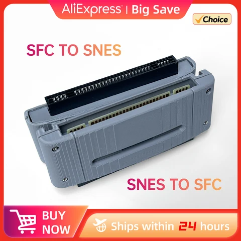 Двунаправленный адаптер для картриджей SFC/SNES