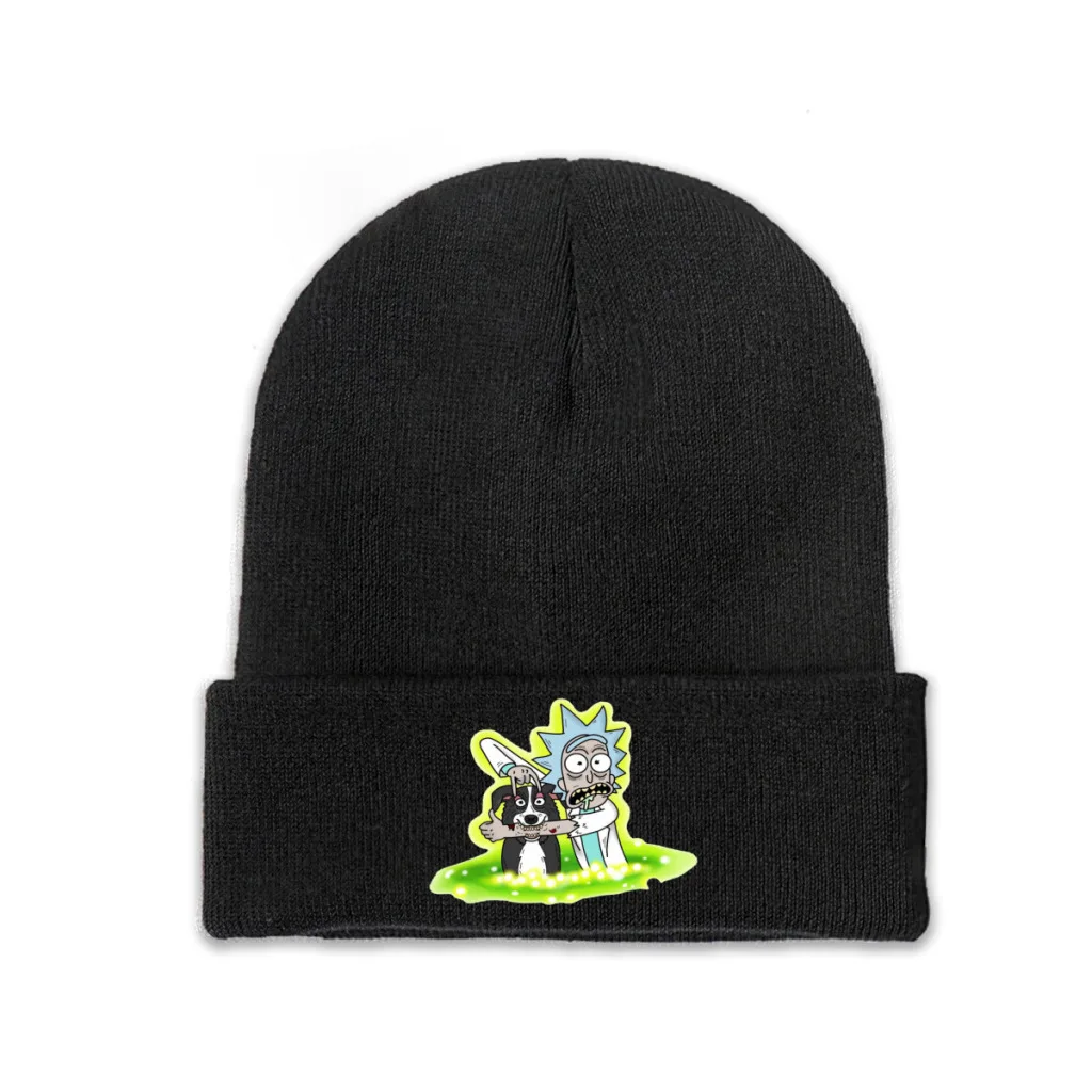 

Dog Mr. Pickles Terror Dog Knitting Beanie Caps Skullies Beanies Ski Caps Soft Bonnet Hats Winter Warm
