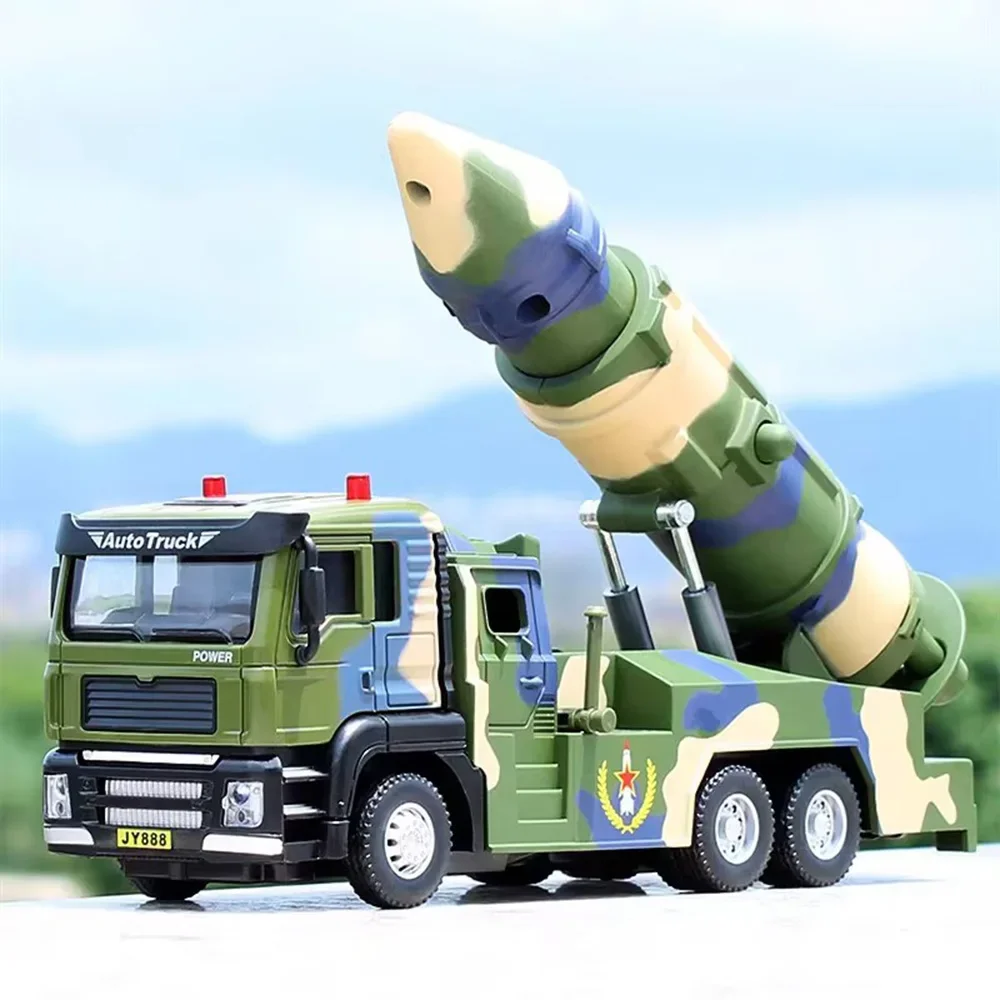 1/50 литые под давлением модели ракетных пусковых машин игрушки автомобили