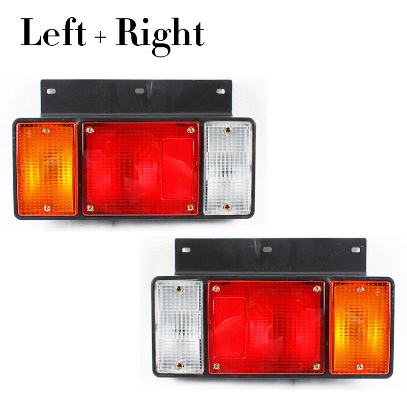 

Пара автомобильных задних фонарей, подходящих для Isuzu NPR ELF NKR NHR NLR 1987-2022, задний бампер, стоп-сигнал, задний фонарь в сборе