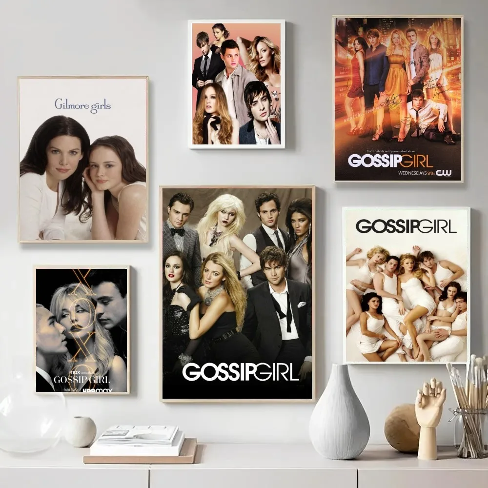 Популярный постер для ТВ G-Сплетницы G-Girls настенные картины гостиной Осенний