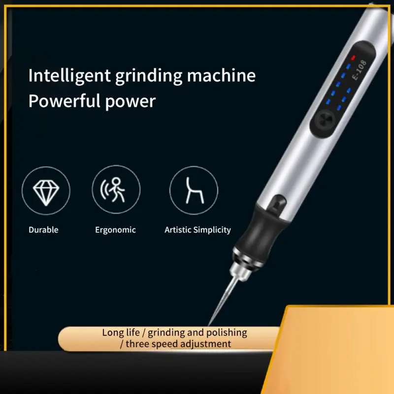 

Handheld USB Mini Electric Grinder Drill Engraving Pen Polishing Machine With Dremel Rotary Tool Accessories DIY Set