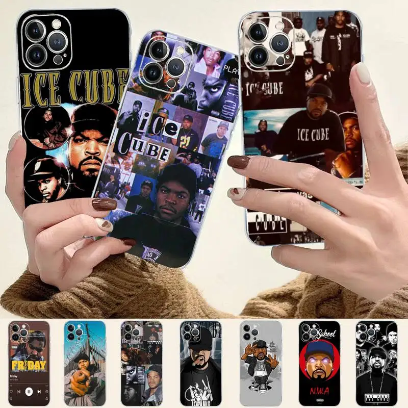 

LVTLV Old School Ice Cube Phone Case For iPhone 14 11 12 13 Mini Pro XS Max Cover 6 7 8 Plus X XR SE 2020 Funda Shell