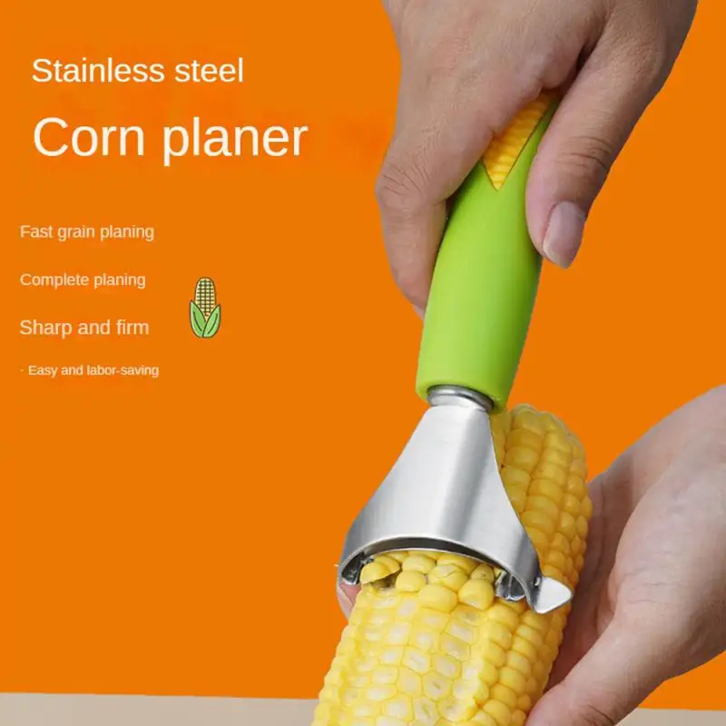 

New Stainless Steel Corn Stripper Corns Threshing Device Easy Peeling Corn Kerneler Peeler Fruit & Vegetable Tools/Corns Strippe