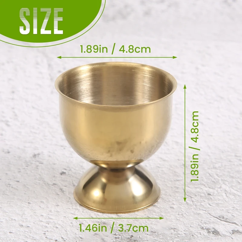 Набор стаканчиков для яиц из нержавеющей стали твердые яйца и мягкий поднос