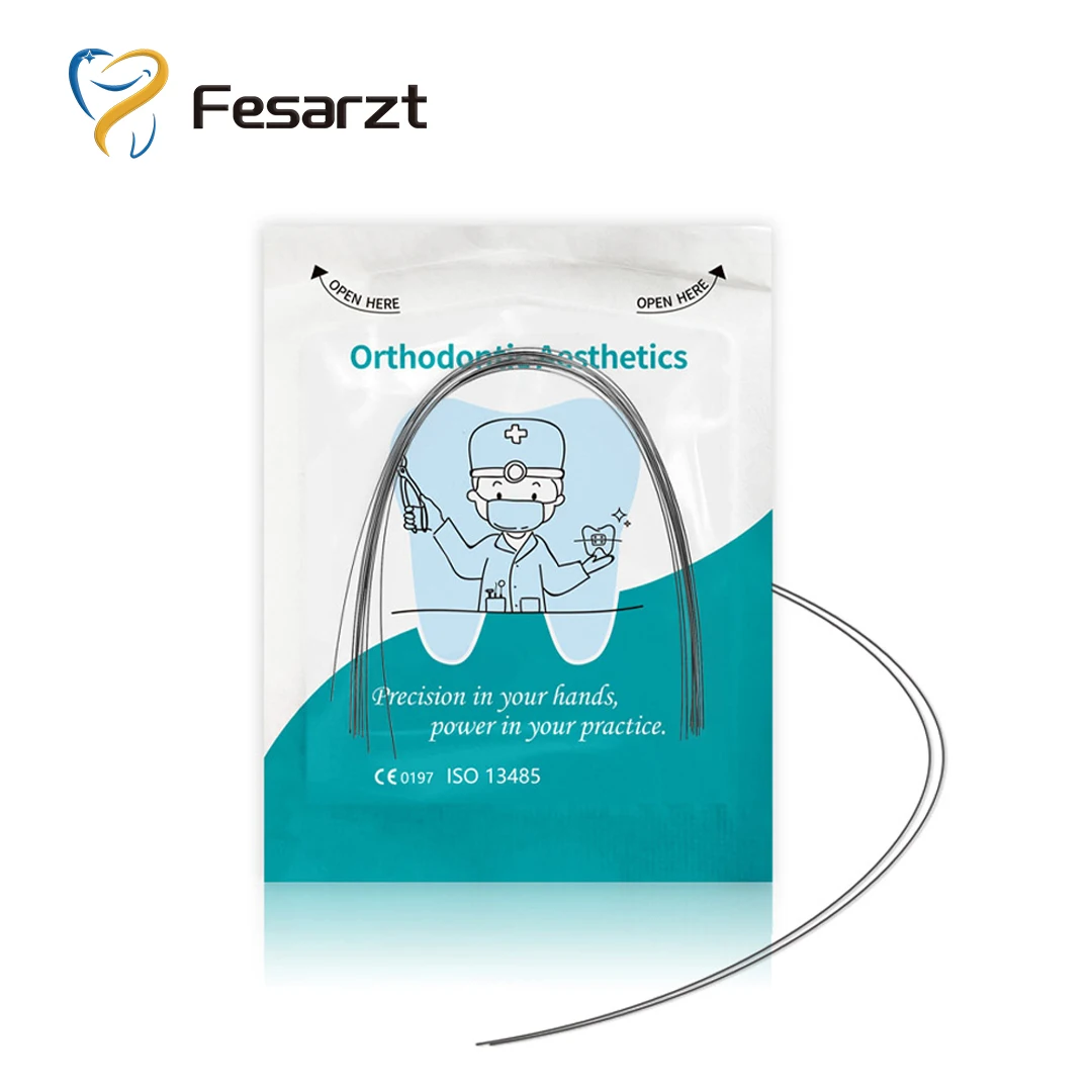 10 шт./упаковка ортодонтические скобы для зубов